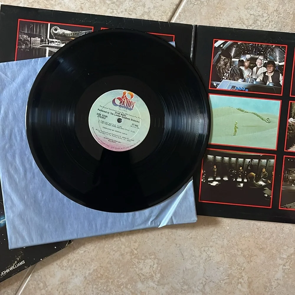 Original Soundtrack - 1977 2x LP Vinyl & The Empire Strikes Back 1980 Vinyl 2Lp - Picture 7 of 10